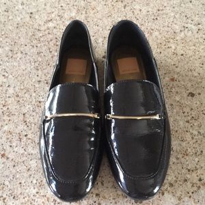 Dolce Vita Black patten leather flats